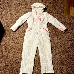 FP Movement Cream and Pink Ski Jacket